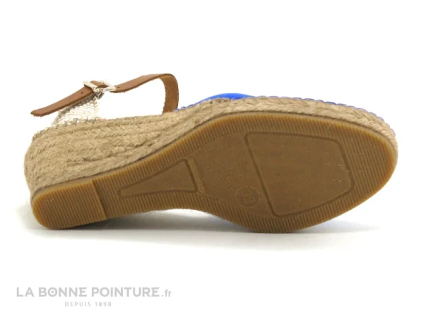 Prix très abordable Fabiolas 304700 – Bleu Electrique – Sandale Espadrille 8