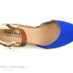 Prix très abordable Fabiolas 304700 – Bleu Electrique – Sandale Espadrille 19