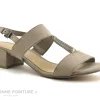 Marco Tozzi 2-28202-22 Taupe – Nu-pieds Talon Large vente luxe pas cher 23