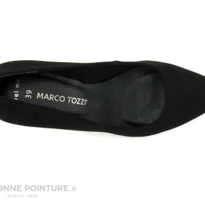 Marco Tozzi 2-22452-31 Black – Escarpin Noir Talon Aiguille qualité supérieure 19