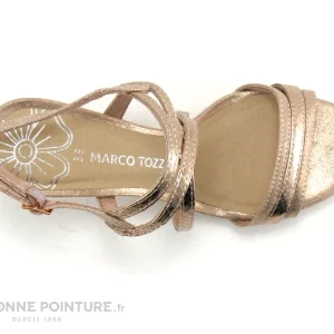 Marco Tozzi 2-28306-22 Rose Metal – Sandale Talon Haut mode pas cher 19