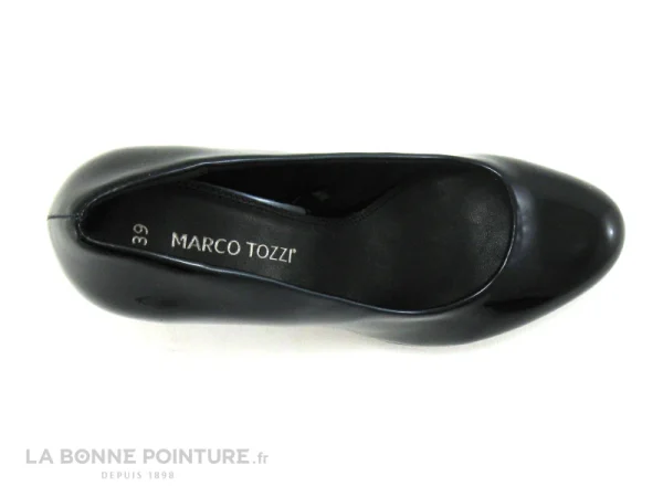 soldes de Noël Marco Tozzi 2-22410-23 Navy Pat Comb – Escarpin Talon Haut 7