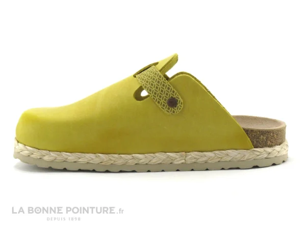 REMISE allant jusqu. Moran’s Morans JOKELA Moutarde – Sabot Mode Femme Cuir Jaune 4