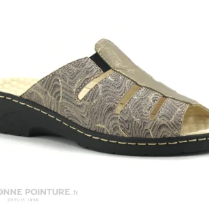 Pedi Girl DOMI Taupe Fumo – Mule Confortable Femme nouvelle saison 16