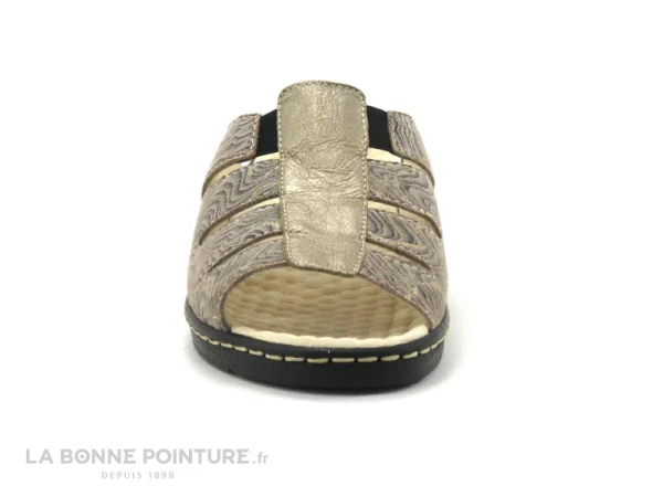 Pedi Girl DOMI Taupe Fumo – Mule Confortable Femme nouvelle saison 3