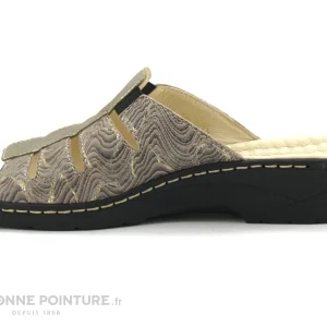 Pedi Girl DOMI Taupe Fumo – Mule Confortable Femme nouvelle saison 12