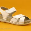 Moran’s Morans MEFFET Blanc Argent – Nu-pieds Femme Avec Brides A Scratch Boutique officielle 25