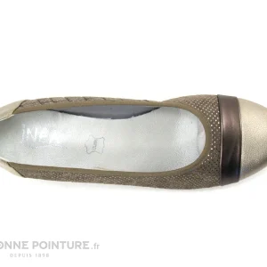 Inéa Inea RIO Taupe – Escarpin Petit Talon En Cuir Boutique officielle 19