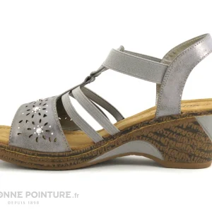 Linea Supremo 6922004 Taupe – Nu-pieds Femme Nouvelle Collection 8