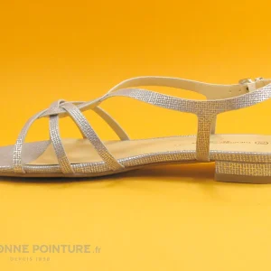 The Divine Factory J3684 Argent – Sandale Femme boutiqued en ligne 8