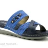 outlet Moran’s Morans ROMARYTO Marine – Bleu Metal – Mule Femme 23