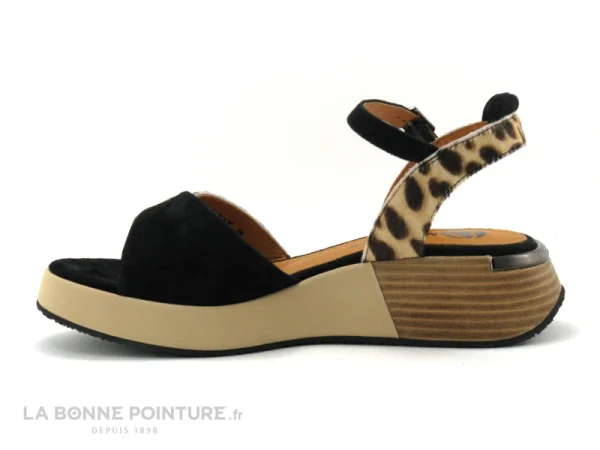 boutique en france MamZelle CANON – Savane Noir – Sandale Femme 4