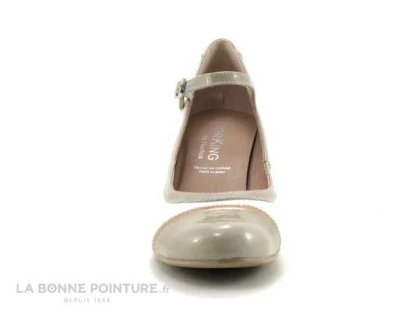 Dorking RODIN D9092 Beige – Escarpin Avec Bride authentiques 3