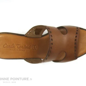 Carla Tortosa 89226 – Mule Talon Haut Femme – Cuir Marron garantie de qualité 19