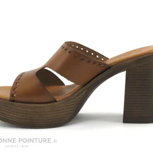 Carla Tortosa 89226 – Mule Talon Haut Femme – Cuir Marron garantie de qualité 13