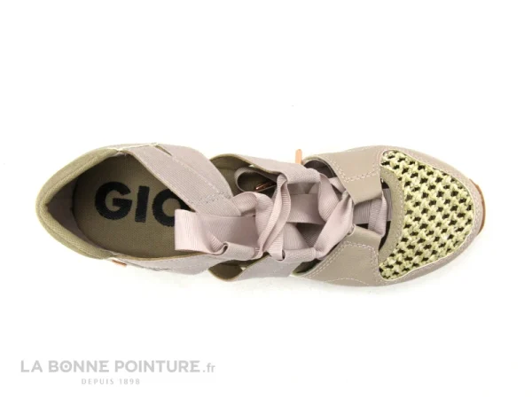 Gios Eppo Gioseppo TASSIN 69030 Beige – Sandale Espadrille Femme Avec Ruban Paiement sécurisé 7