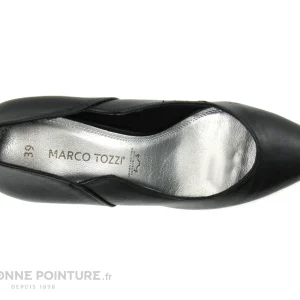 Nouvelle tendance Marco Tozzi 2-22406-26 Black – Escarpin Pointu Noir – Talon Haut 19