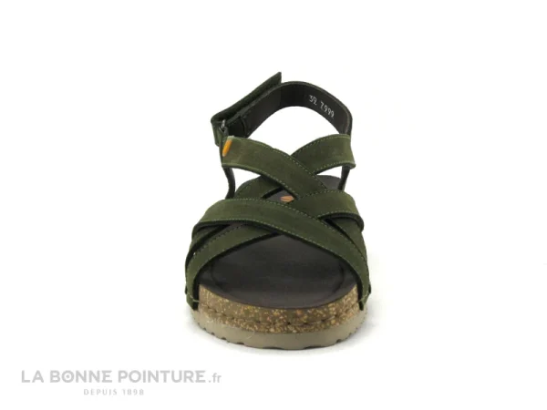 REMISE Jungla 7999 Forest Prado – Sandale Femme En Cuir Vert 3