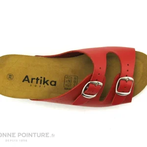 authentiques Artika Soft Gadin Rouge Mule 19