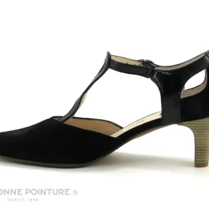 Geo Reino NOEMIE Noir – Escarpin Avec Bride Fermee à prix réduits 13