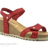 Carla Tortosa 53202 Croco Rouge – Sandale Talon Compense soldes en ligne 16