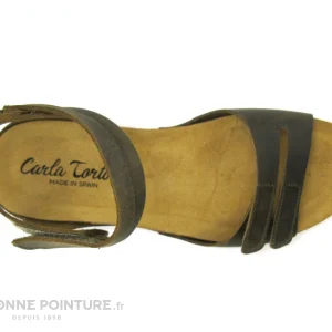 Carla Tortosa 27213 Kaki – Sandale Mode Femme officiel 19