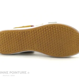 Fly Flot FRAGONY Rouge Ocre Vert – Nu-pieds Confort Femme REMISE 21