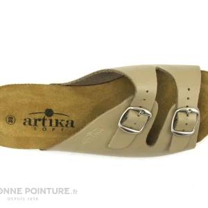 Artika Soft Gadin Taupe Mule Protections acheteurs 19