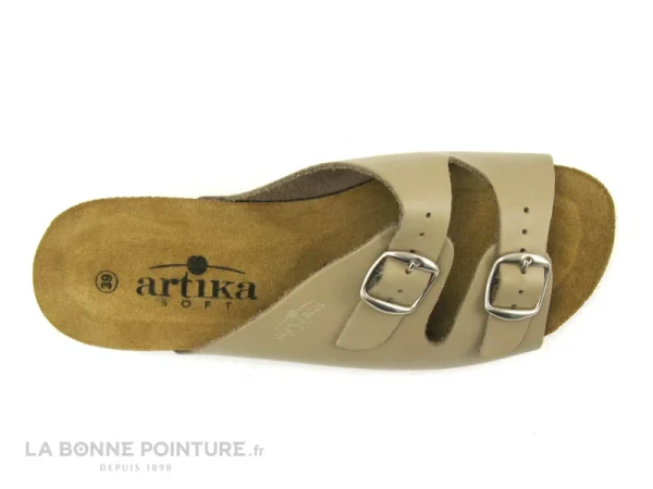 Artika Soft Gadin Taupe Mule Protections acheteurs 7