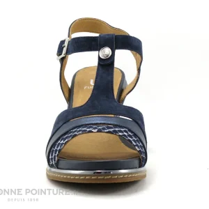 Fugitive IZANE LP5HG69 Navy -Sandale Femme Bleu Marine site pas cher 11