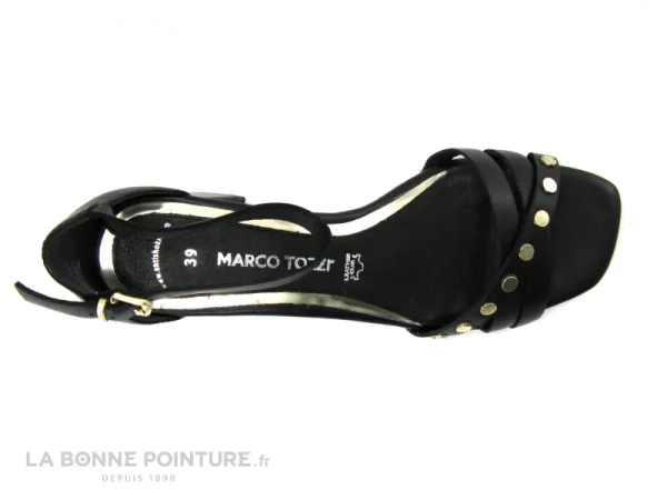 Marco Tozzi Premio – 2-28218-26 Black Antic – Sandale Noire Bride Cheville commentaire favorable 4