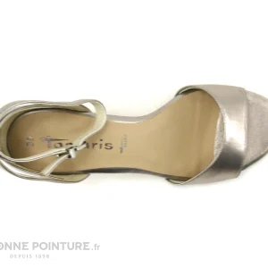 en ligne Tamaris 1-28327-28 Rosegold – Sandale Rose Metal – Talon Haut 19