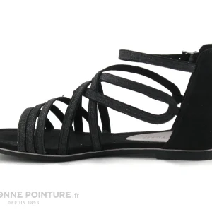 Authenticité garantie Marco Tozzi 2-28180-26 Noir – Sandale Montante Femme 13