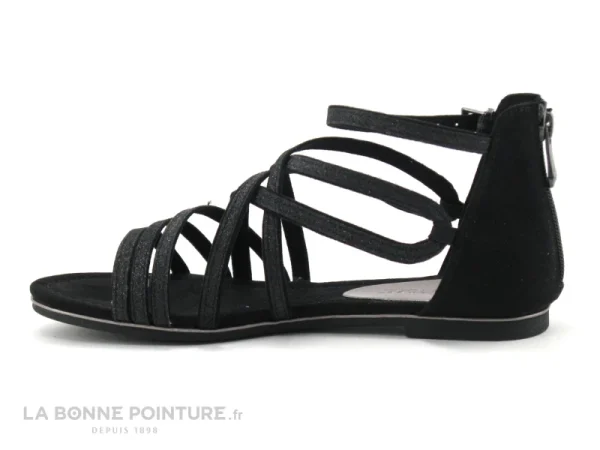 Authenticité garantie Marco Tozzi 2-28180-26 Noir – Sandale Montante Femme 4