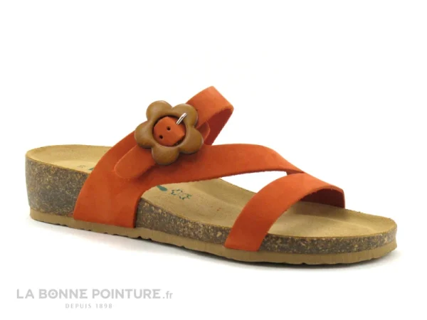 Bionatura 12A2038 Mandarine – Mule Femme excellent qulity 1