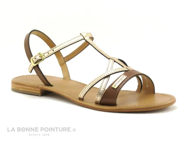 Les Tropéziennes M.Belarbi Tropeziennes HIRONELA Tan – 27081 – Sandale Mode Femme magasin en ligne 1