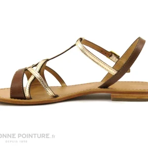 Les Tropéziennes M.Belarbi Tropeziennes HIRONELA Tan – 27081 – Sandale Mode Femme magasin en ligne 12