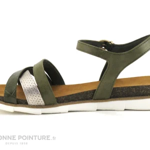 meilleur service Marco Tozzi 2-28410-28 Olive – Sandale Femme Kaki 13