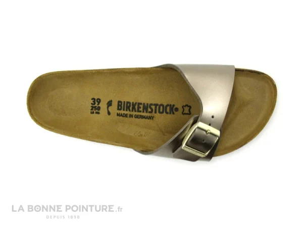 Birkenstock MADRID Birko Electric Metallic Taupe – BK1013927 – Mule F achetez 6