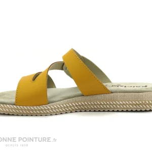 Patrizia Azzi PERCALE Jaune – Platine – Mule Femme Retour Gratuit 8